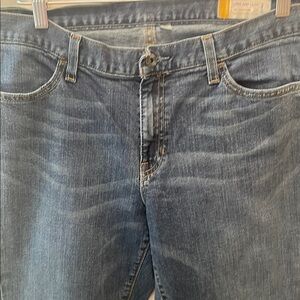 GAP Women’s Long & Lean Stretch Bootcut Blue Denim Jeans